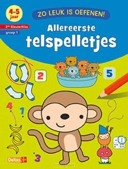 Direct Verzonden ALLEREERSTE TELSPELLETJES (4-5 J.)