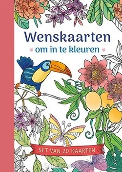 Uitverkoop WENSKAARTEN OM IN TE KLEUREN