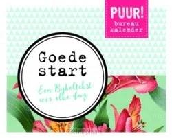 GOEDE START PUUR BUREAUKALENDER Gereduceerde Prijs