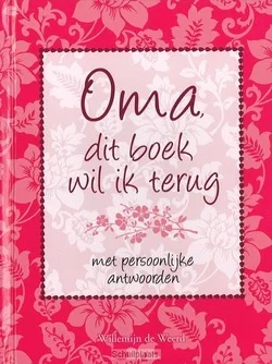 Nieuw OMA DIT BOEK WIL IK TERUG