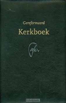 Aanbieding GEREFORMEERD KERKBOEK GROOT LEER GOUDSNE