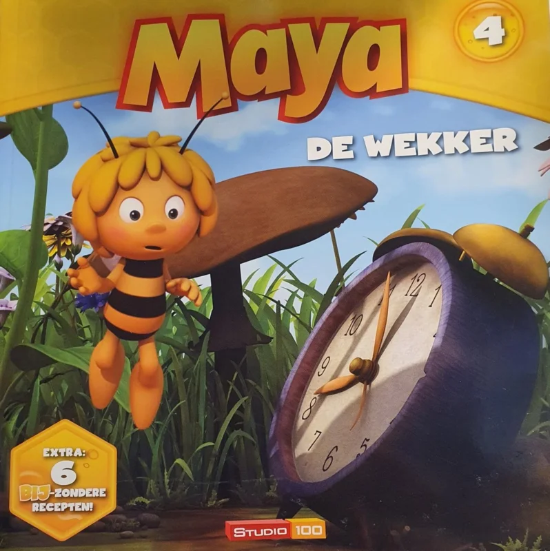 Beperkte Voorraad Maya de Bij - Boek - De Wekker + 6 BIJ-Zondere Recepten