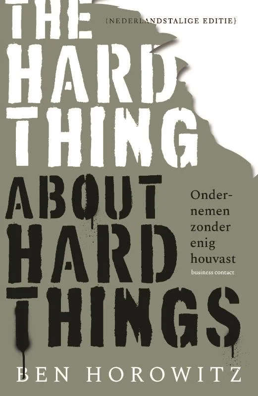 Meest Verkocht The hard thing about hard things