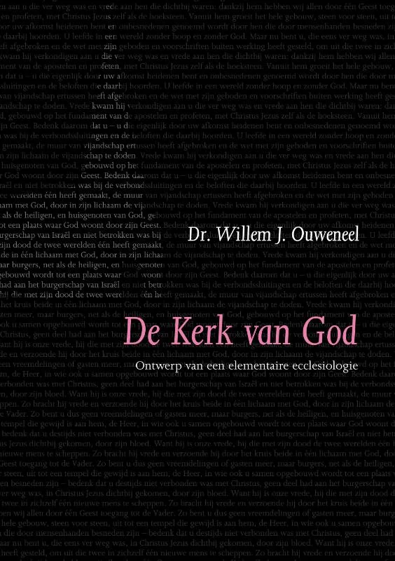 De kerk van God / Ontwerp van elementaire ecclesiologie / Evangelisch-dogmatische reeks / 7 Gratis Verzending
