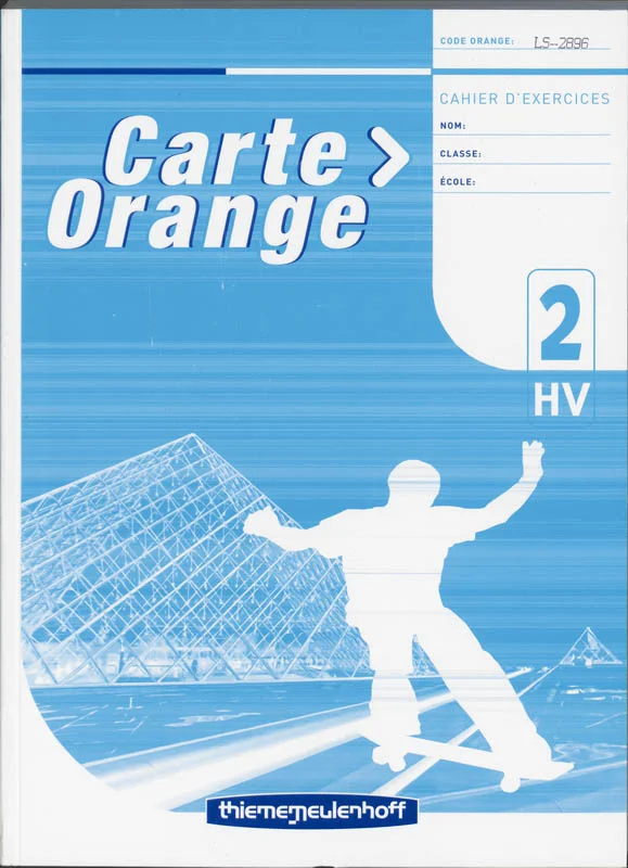 Bestel Nu Carte Orange 2 Havo/vwo Cahier d'exercices