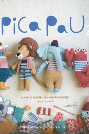 Bestseller Maak 20 kleurrijke amigurumidiertjes / Pica Pau / 2