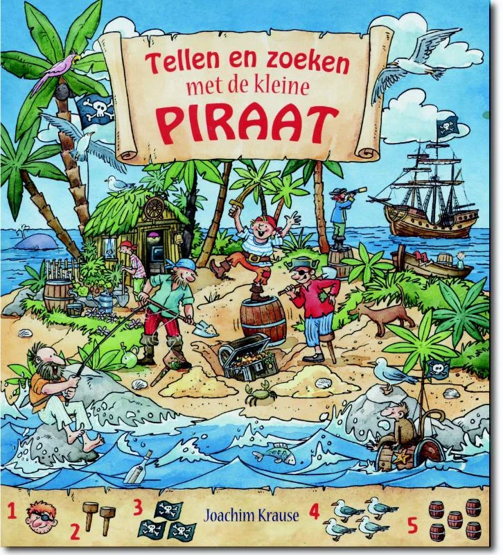 Tellen en zoeken met de kleine piraat Fabrieksprijs
