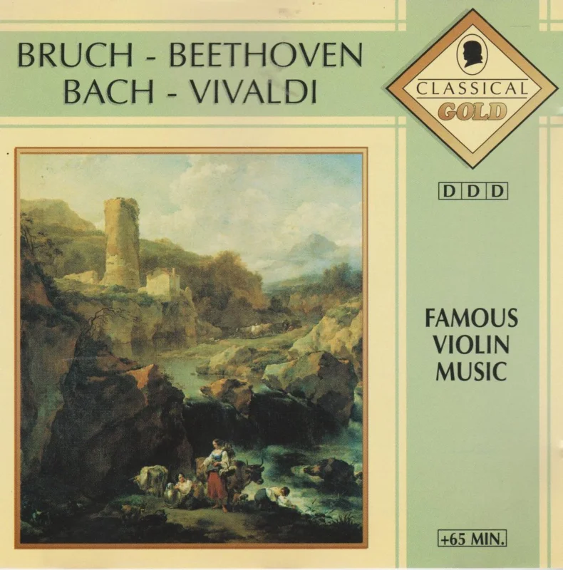 Direct Beschikbaar Bruch - Beethoven - Bach - Vivaldi – Famous Violin Music
