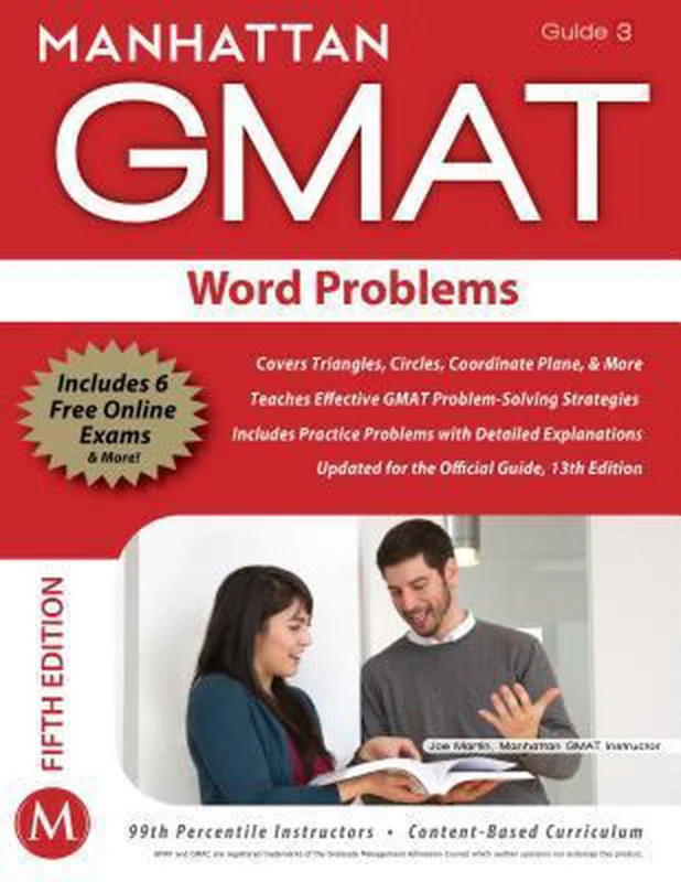 Manhattan GMAT Word Problems, Guide 3 Rechtstreeks Van De Fabrikant