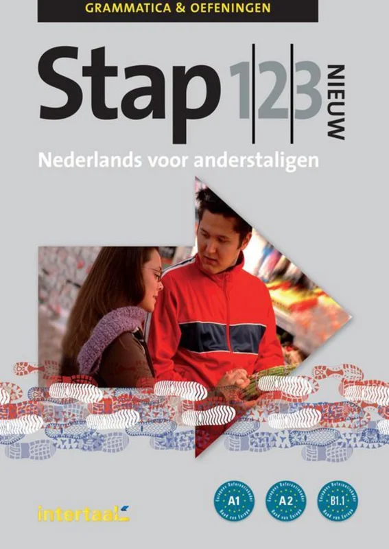 Stap 1/2/3-Nederlands voor anderstaligen - Nieuw grammatica & oefeningen Direct Verzonden
