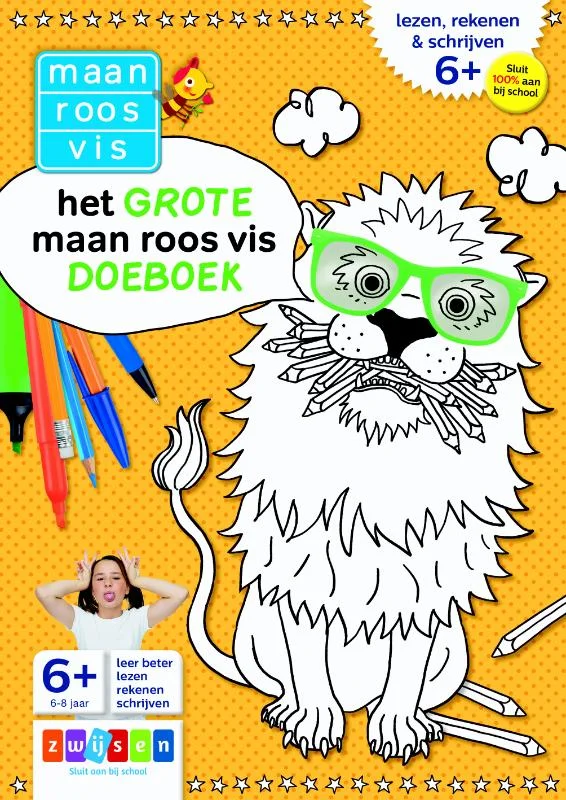 Speciale Aanbieding Maan Roos Vis - Het grote Maan Roos Vis doeboek