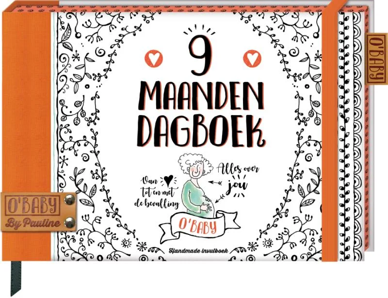 O'baby 9 Maanden Dagboek Beperkt Aanbod
