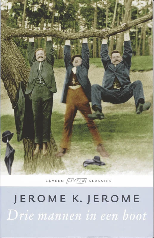 Direct Verzonden Drie mannen in een boot / L.J. Veen klassiek