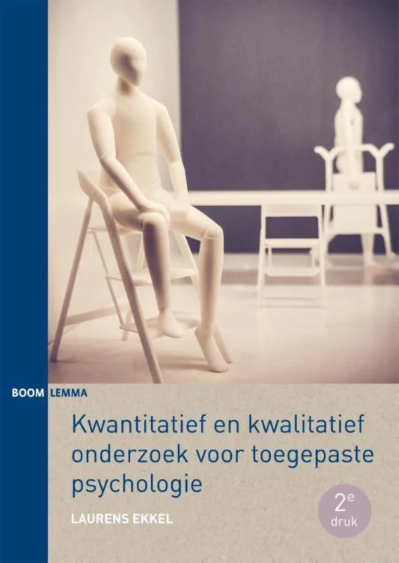Kwantitatief en kwalitatief onderzoek voor toegepaste psychologie Direct Beschikbaar