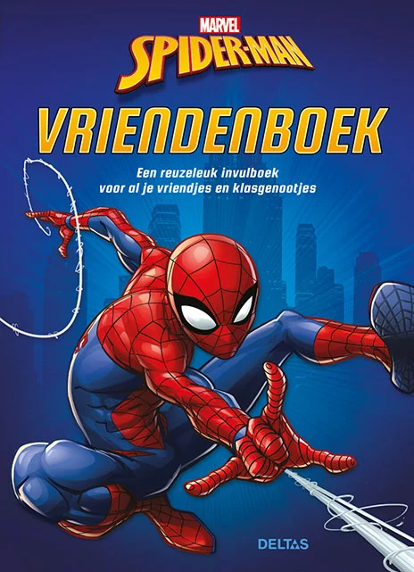 Spider-man vriendenboek Snelle Levering