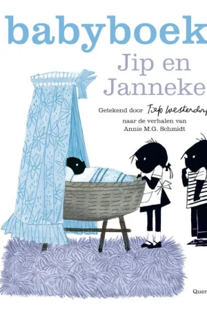 Beperkte Voorraad Babyboek Jip en Janneke blauw Jip en Janneke babyboek