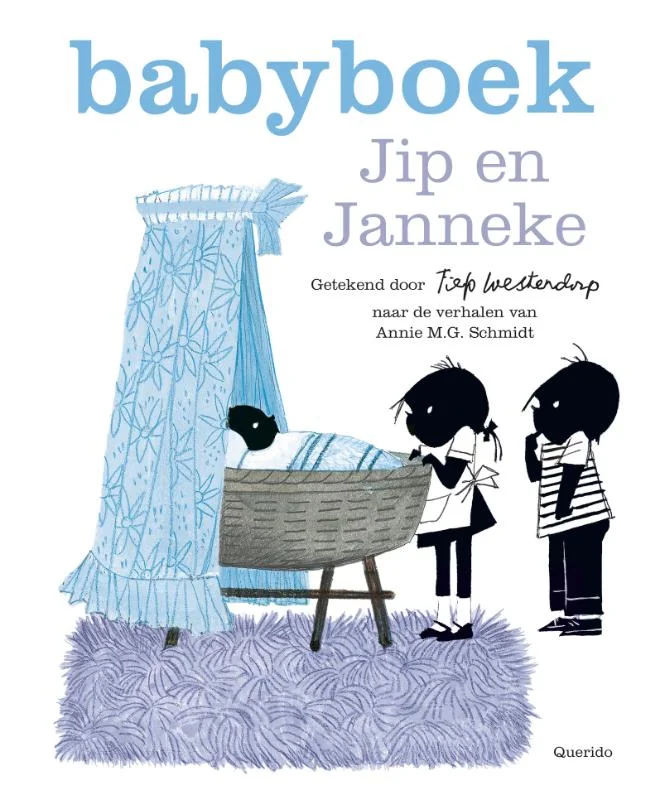Beperkte Voorraad Babyboek Jip en Janneke blauw Jip en Janneke babyboek