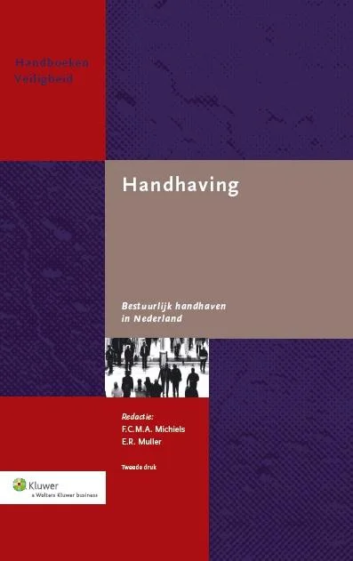 Handhaving / Handboeken Veiligheid Speciale Aanbieding