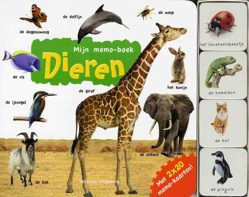 Boek - Mijn memo boek - Dieren Shop Nu