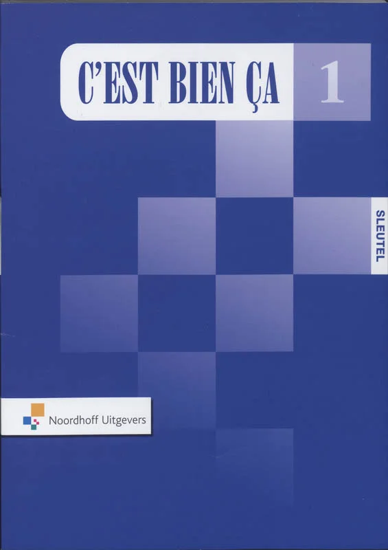 C'est bien ça - sleutel deel 1 Speciale Aanbieding
