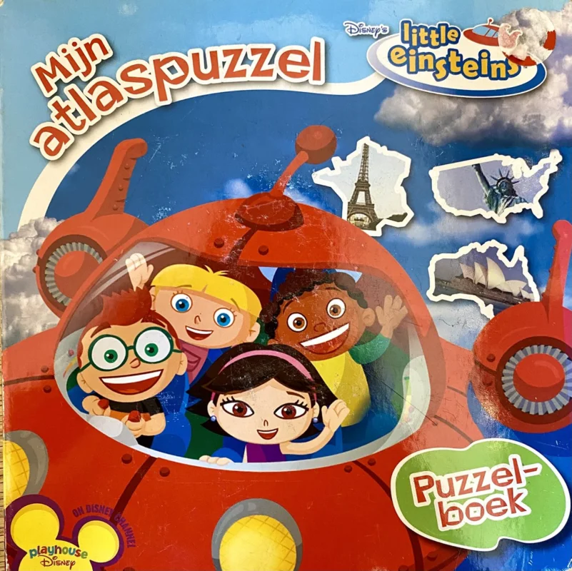 Shop Nu MIJN ATLASPUZZEL - DISNEY LITTLE EINSTEINS