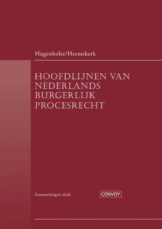 Korting Hoofdlijnen van Nederlands Burgerlijk Procesrecht