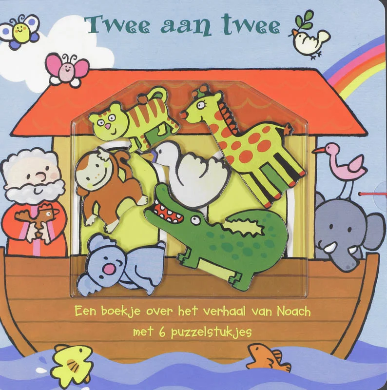 TWEE AAN TWEE - met 6 puzzelstukjes Populair