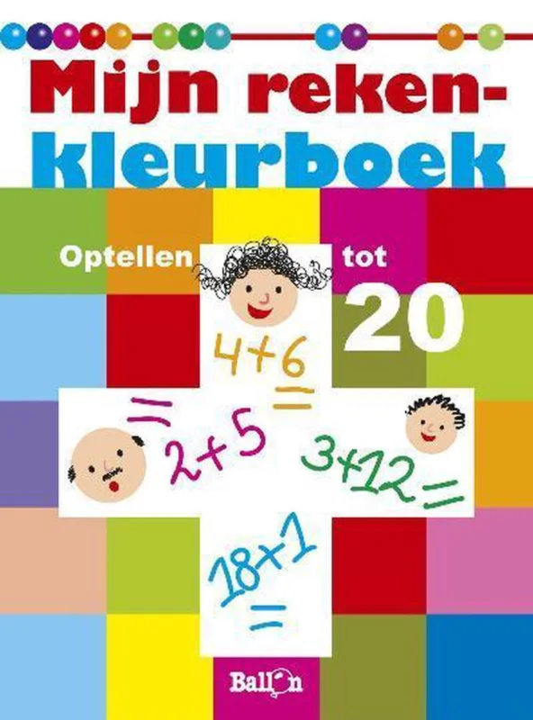 Mijn Rekenkleurboek Optellen Tot 20 Premium