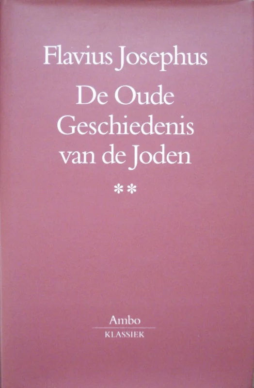 Oude geschiedenis ii v/d joden ii Lage Kosten