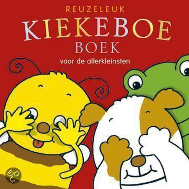 Weekendaanbieding Reuzeleuk kiekeboeboek voor de allerkleinsten