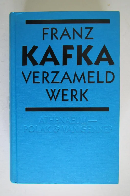 Aanbieding Verzameld Werk Blauw
