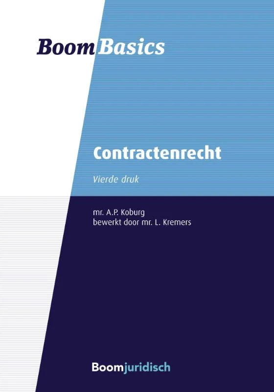 Favoriet Boom Basics Contractenrecht / Boom Basics