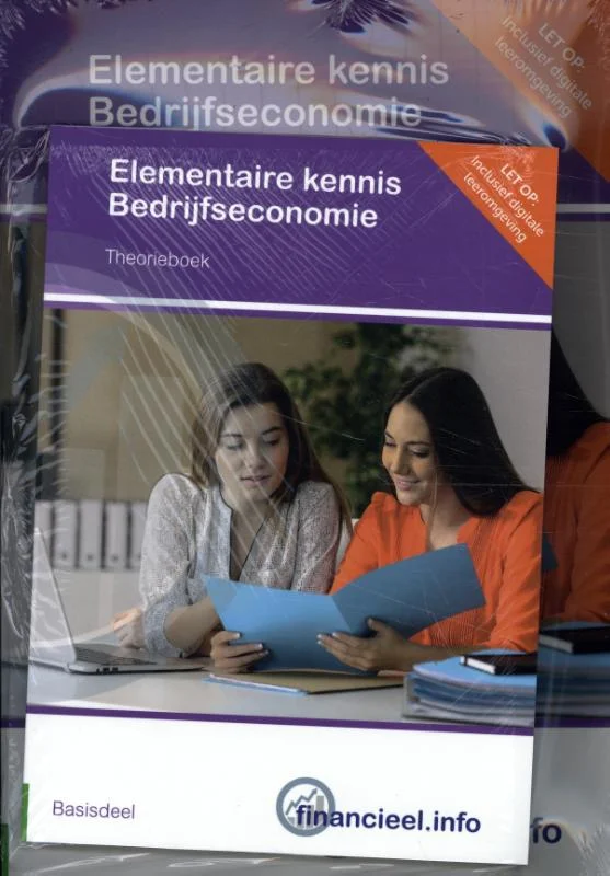 Beste Prijs Financieel.info -Elementaire kennis Bedrijfseconomie - set van theorieboek en werkboekEditie 2019