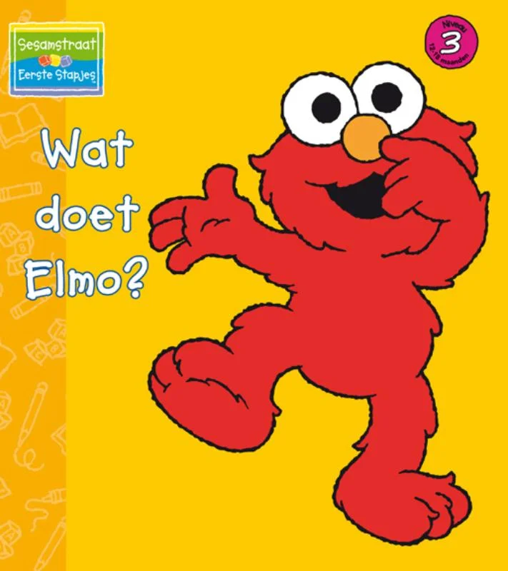 Speciale Aanbieding Wat doet Elmo? / Sesamstraat Eerste Stapjes