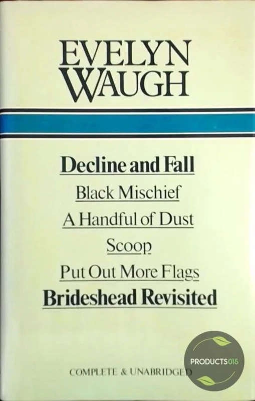 Seizoensaanbieding Selected Works: Decline and Fall, Black Mischief, A Handful of Dust, Scoop, Put Out More Flags, Brideshead Revisited
