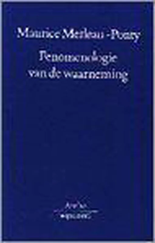 FENOMENOLOGIE VAN DE WAARNEMING Beperkte Voorraad