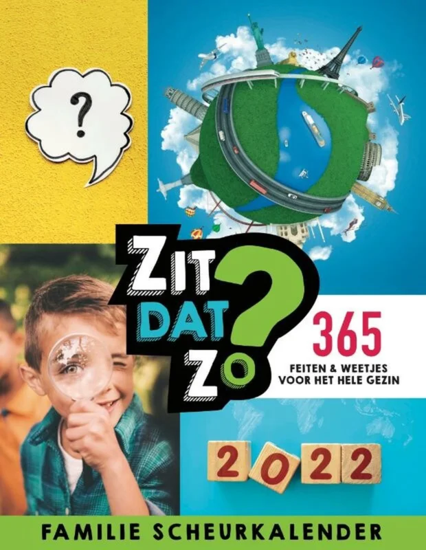 Zit dat zo scheurkalender 2022 Dagaanbieding
