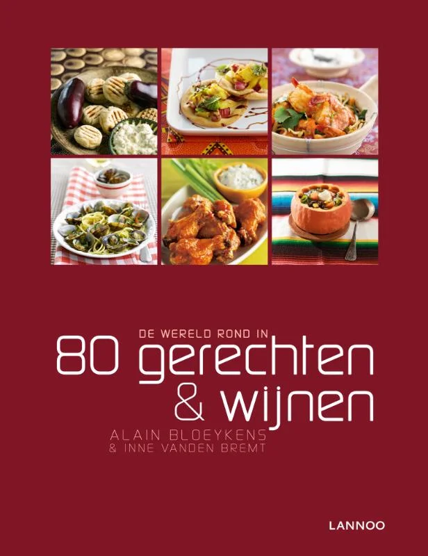 De wereld rond in 80 gerechten en wijnen Uitverkoop