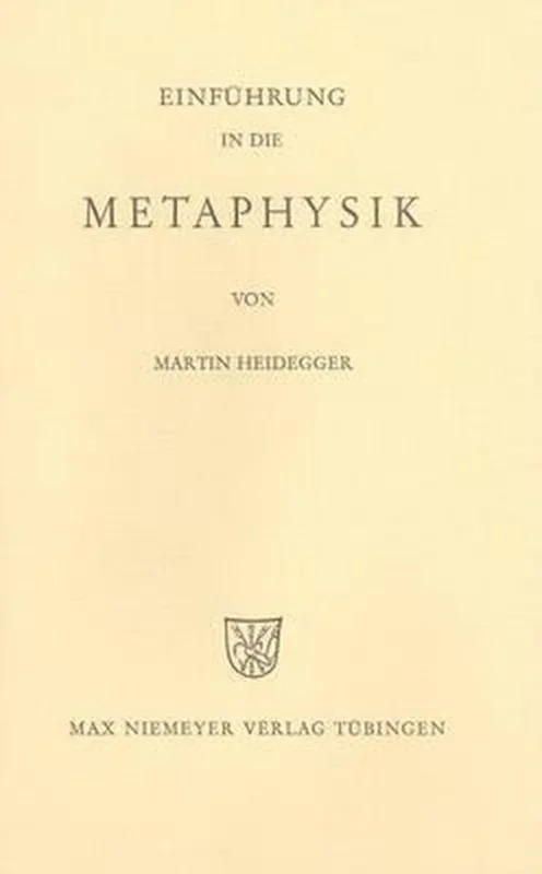 Koop Vandaag Gesamtausgabe Abt. 2 Vorlesungen Bd. 40. Einführung in die Metaphysik