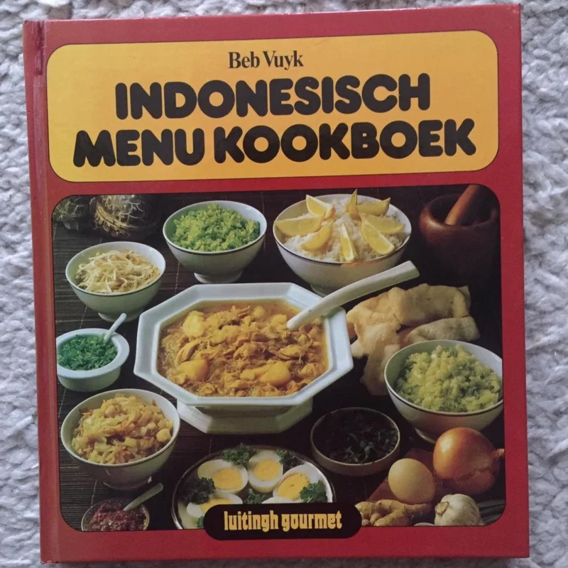 INDONESISCH MENUKOOKBOEK Koopje