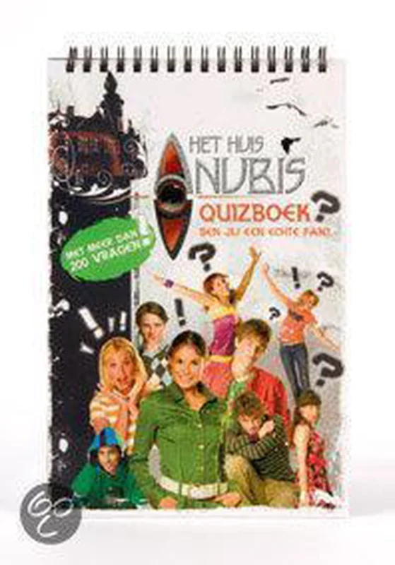 Het huis Anubis Quizboek / Het Huis Anubis Fabrieksprijs