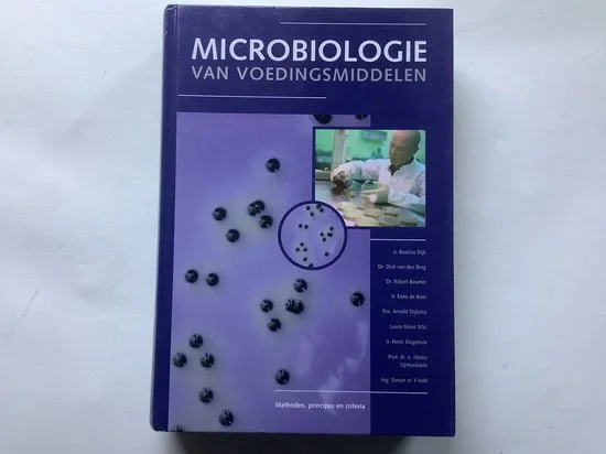 Microbiologie van de voedingsmiddelen Dagaanbieding