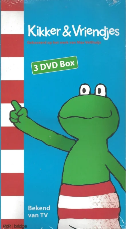 Kikker & vriendjes 3 dvd box Shop Nu