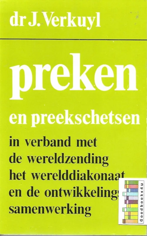 Merkproduct Preken en preekschetsen