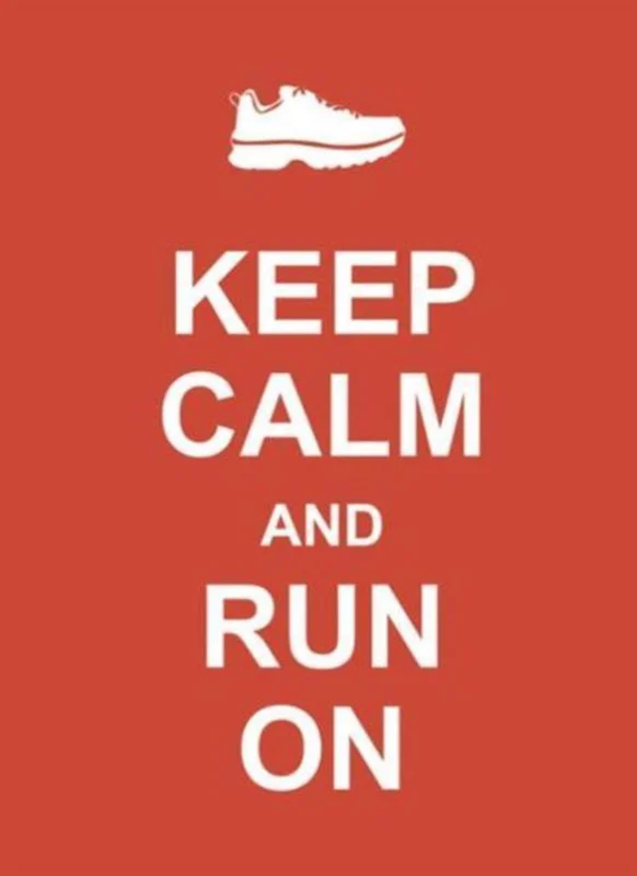 Beperkte Voorraad Keep Calm And Run On
