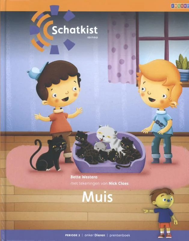 Schatkist Muis Anker Dieren Snelle Levering