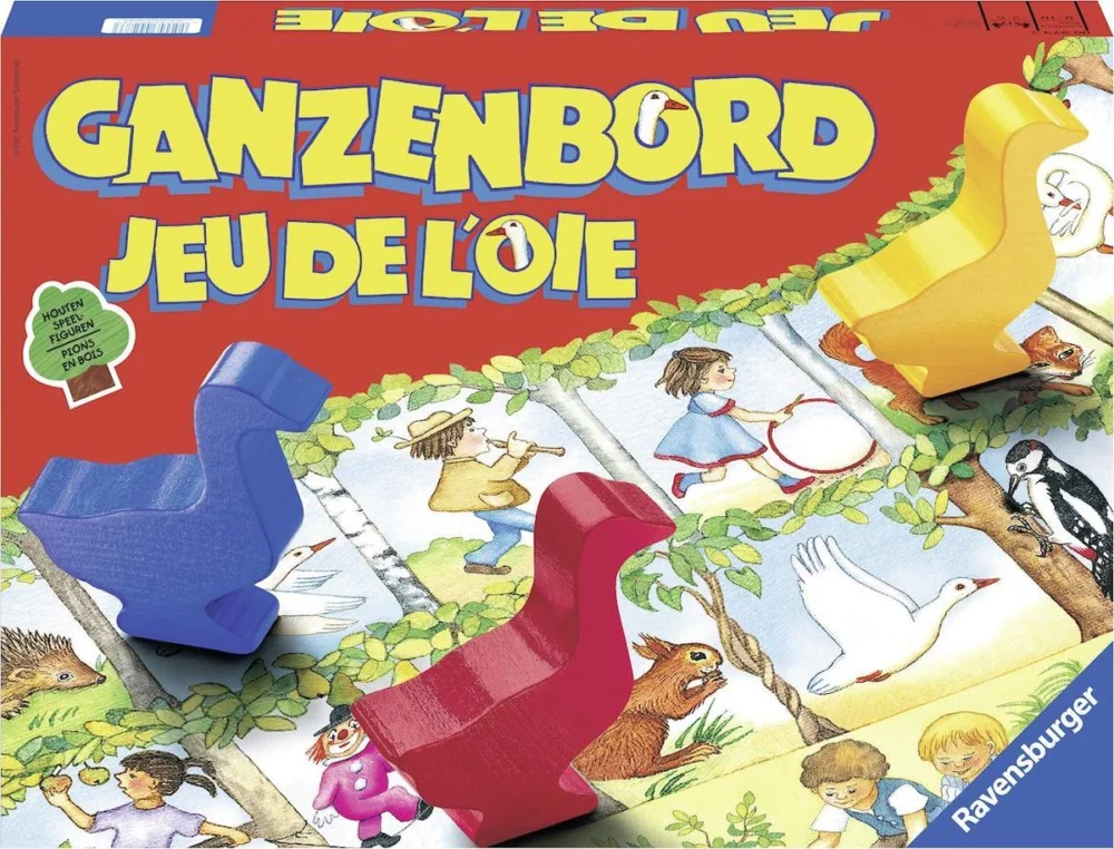 Ravensburger Ganzenbord kinderspel - Bordspel Direct Verzonden