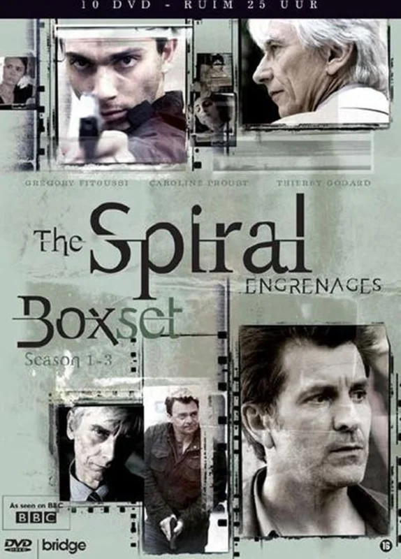 The Spiral (Engrenages) - Seizoen 1 t/m 3 Beperkte Voorraad