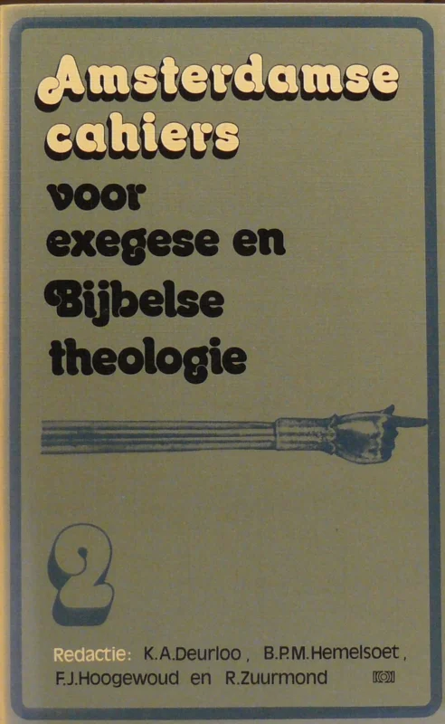 2 Amsterdamse cahiers voor exegese enz Betaalbaar