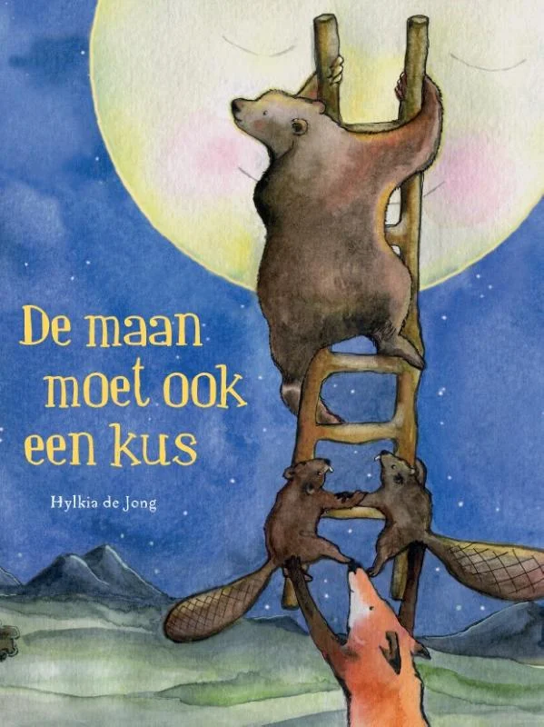 Populair De maan moet ook een kus